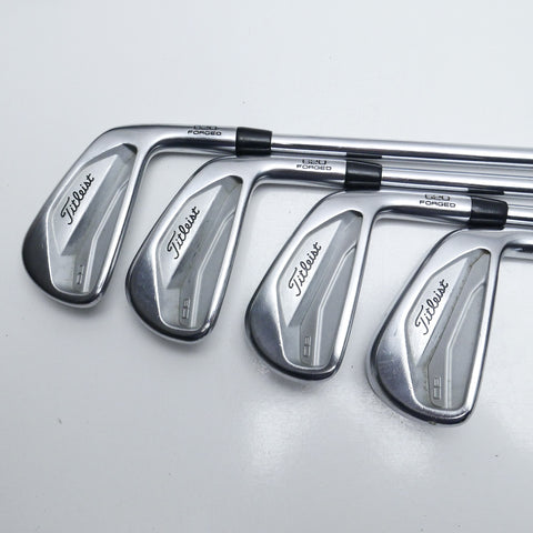 Used Titleist 620 CB Iron Set / 4 - PW / X-Stiff Flex