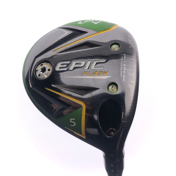 Used Callaway EPIC Flash 5 Fairway Wood / 18 Degrees / Regular Flex