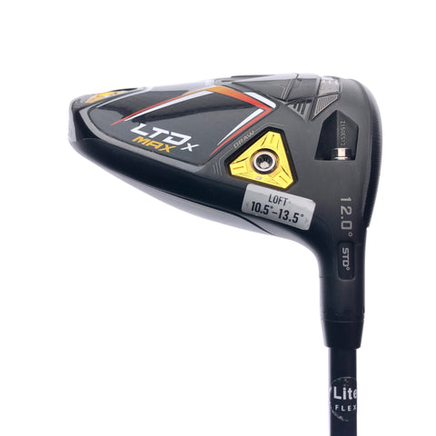 Used Cobra LTDx MAX Driver / 12.0 Degrees / Lite Flex - Replay Golf 