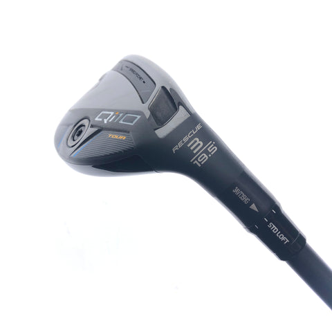 Used TaylorMade Qi10 Tour 3 Hybrid / 19.5 Degrees / Stiff Flex