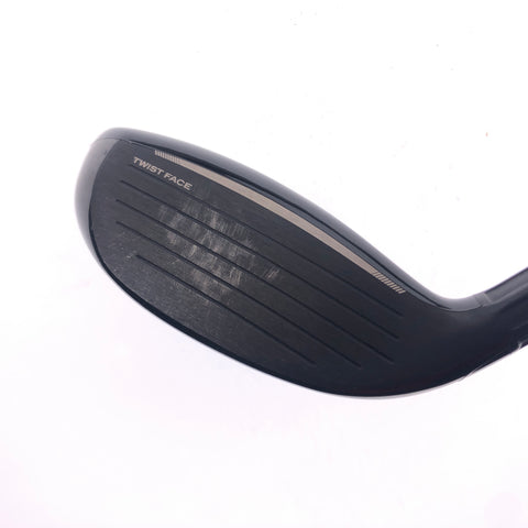 Used TaylorMade Stealth Rescue 4 Hybrid / 22 Degrees / Stiff Flex - Replay Golf 