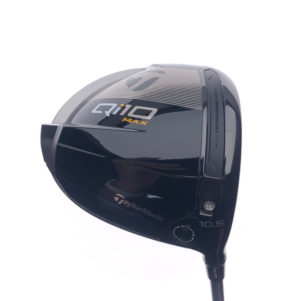 Used TaylorMade Qi10 Max Driver / 10.5 Degrees / Stiff Flex