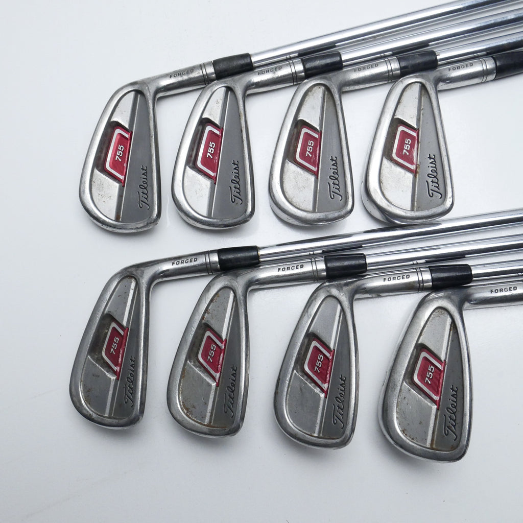 Used Titleist 755 Forged Iron Set / 3 - PW / Regular Flex