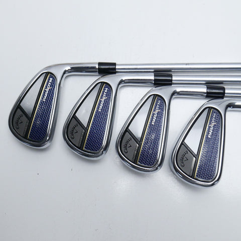 Used Callaway Paradym Iron Set / 4 - PW / Stiff Flex