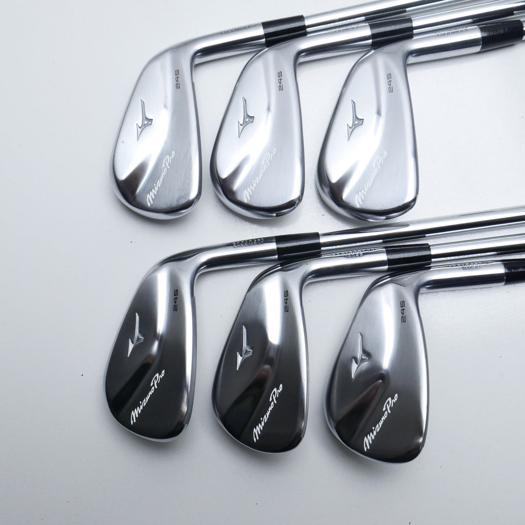 Used Mizuno Pro 245 Iron Set / 5 - PW / Stiff Flex