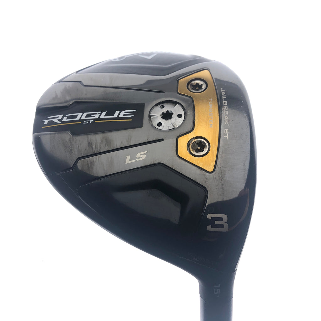 Used Callaway Rogue ST LS 3 Fairway Wood / 15 Degrees / Stiff Flex