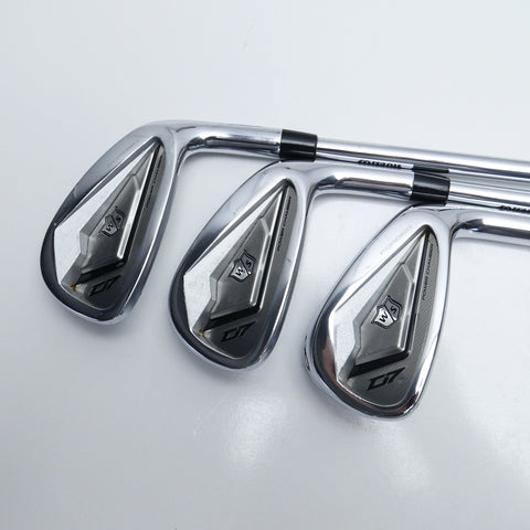 Used Wilson D7 Forged Iron Set / 6 - PW / Stiff Flex