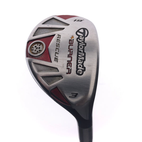 Used TaylorMade Burner Rescue 3 Hybrid / 19 Degrees / Regular Flex