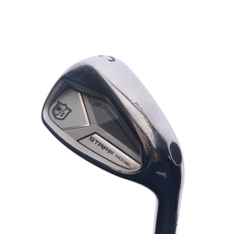 Used Wilson Staff Model CB GW Iron / 50.0 Degrees / Stiff Flex