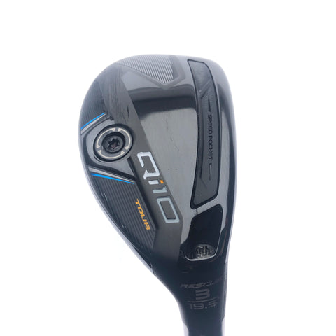 Used TaylorMade Qi10 Tour 3 Hybrid / 19.5 Degrees / Stiff Flex