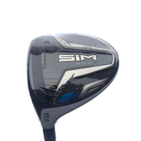 Used TaylorMade SIM Max D 3 Fairway Wood / 16 Degrees / Regular / Left-Handed