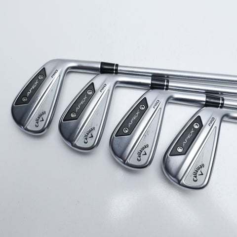 Used Callaway Apex Pro 24 Iron Set / 4 - PW / Stiff Flex