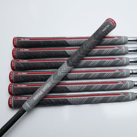 Used Cobra King F8 One Length Iron Set / 5 - PW + GW / Regular Flex