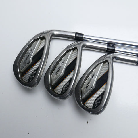 Used Callaway Mavrik Iron Set / 5 - PW + AW / Regular Flex