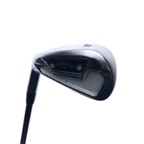 Used TOUR ISSUE Callaway X Forged UT 2 Hybrid / 18 Degrees / TX Flex / Left-Hand - Replay Golf 