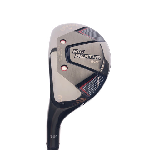 Used Callaway Big Bertha B21 3 Hybrid / 19 Degrees / Regular Flex / Left-Handed