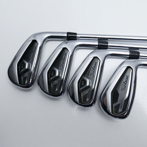 Used Titleist T300 2021 Iron Set / 5 - PW + 48° / Stiff Flex