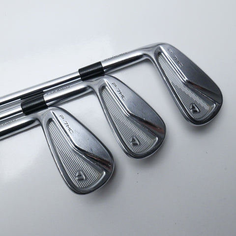 Used TaylorMade P7MC 2020 Iron Set / 4 - 9 IRON / Stiff Flex / Left-Handed