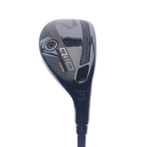 Used TaylorMade Qi10 Tour 4 Hybrid / 22 Degrees / X-Stiff Flex