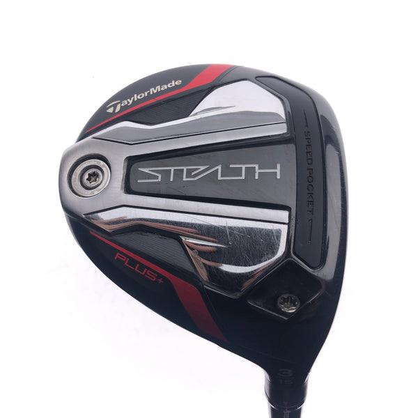 Used TaylorMade Stealth Plus 3 Fairway Wood / 15 Degrees / Stiff Flex