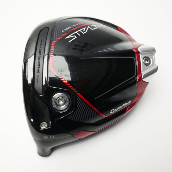 Used TOUR ISSUE TaylorMade Stealth 2 Driver Head / 9.0 Degrees / Left-Handed