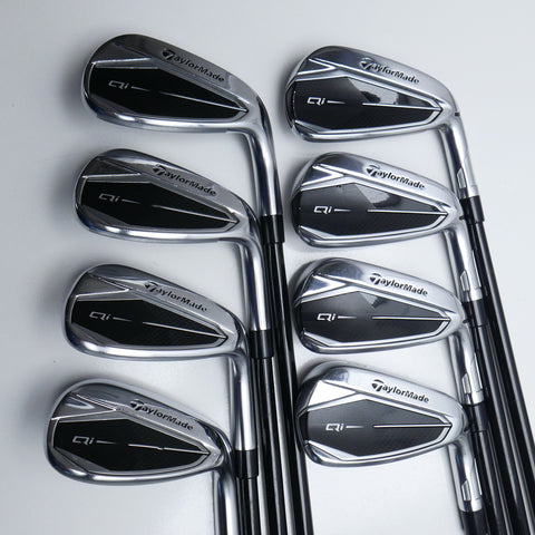 Used TaylorMade Qi Iron Set / 5 - SW + AW / Regular Flex