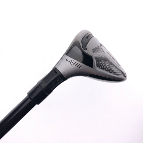 Used TaylorMade M6 4 Hybrid / 22 Degrees / A Flex / Left-Handed