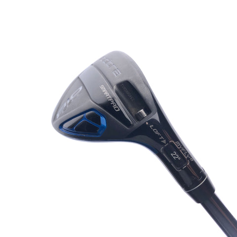 Used Cobra Bio Cell Blue 4 Hybrid / 22 Degrees / Stiff Flex - Replay Golf 