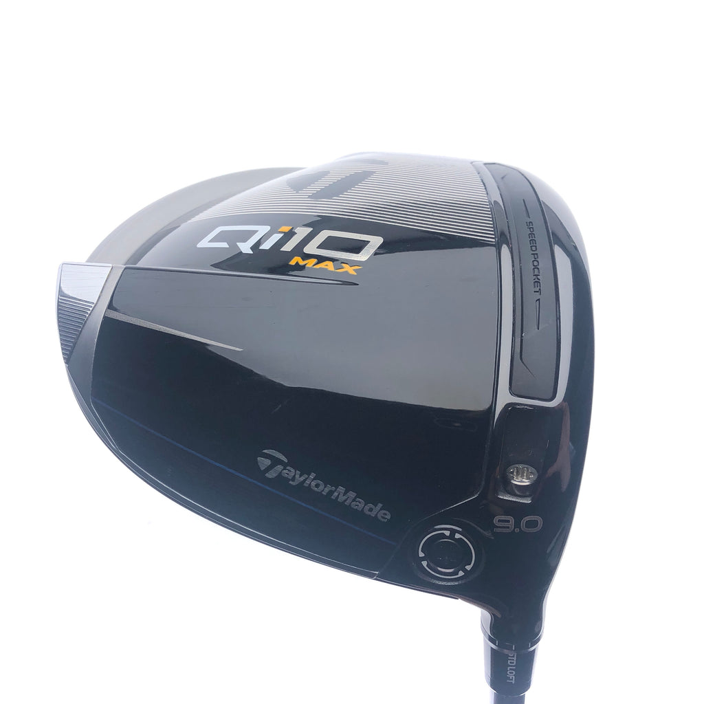 Used TaylorMade Qi10 Max Driver / 9.0 Degrees / A Flex