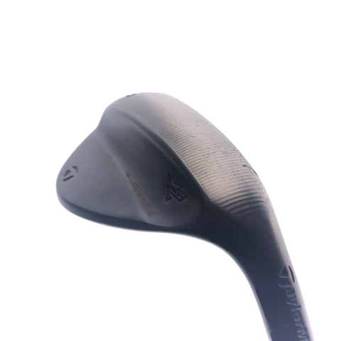 Used TaylorMade Milled Grind 3 Black Lob Wedge / 60.0 Degrees / Stiff Flex