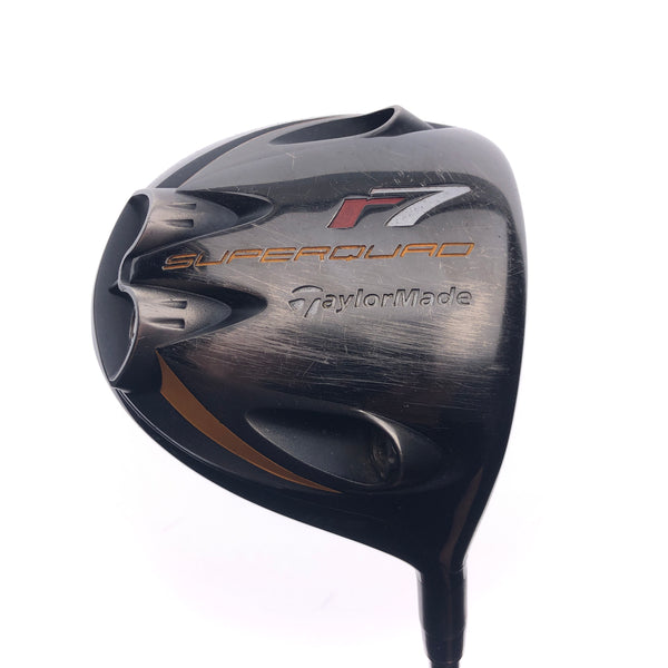 Used TaylorMade R7 Superquad Driver / 10.5 Degrees / Regular Flex