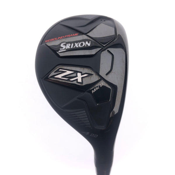 Used Srixon ZX MK II 4 Hybrid / 22 Degrees / Regular Flex