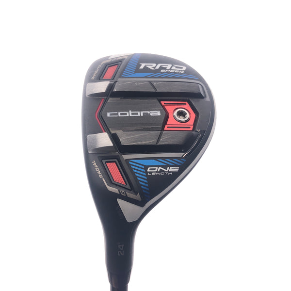 Used Cobra Rad Speed One Length 5 Hybrid / 24 Degrees / Lite Flex / Left-Handed