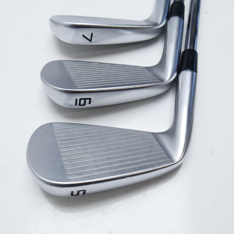 Used TaylorMade P7MC 2023 Iron Set / 5 - PW / Stiff Flex