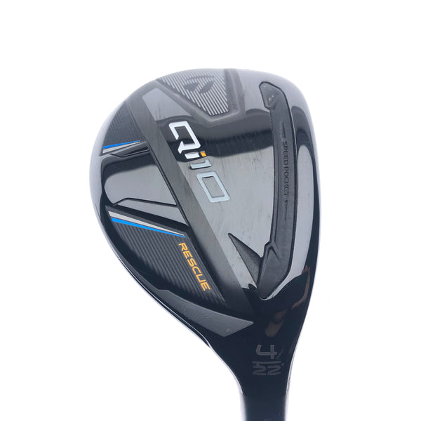 Used TaylorMade Qi10 4 Hybrid / 22 Degrees / Regular Flex