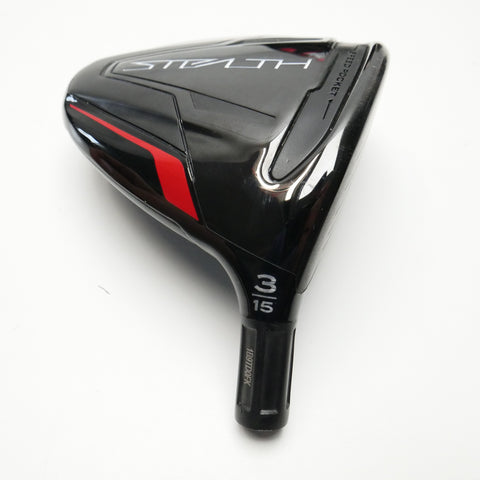 Used TOUR ISSUE TaylorMade Stealth 2 3 Fairway Wood Head / 15 Degrees - Replay Golf 