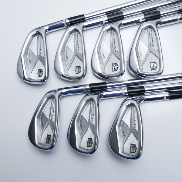 Used Wilson Staff Model CB Iron Set / 4 - PW / Regular Flex