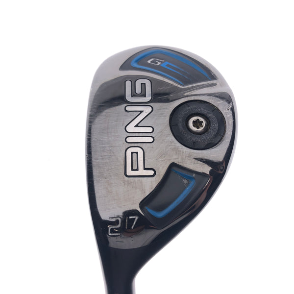 Used Ping G Series 2 Hybrid / 17 Degrees / Stiff Flex / Left-Handed - Replay Golf 