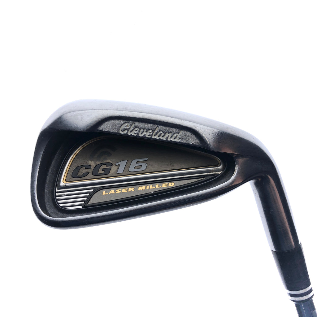 Used Cleveland CG16 Satin Chrome 6 Iron / 27.0 Degrees / Stiff Flex