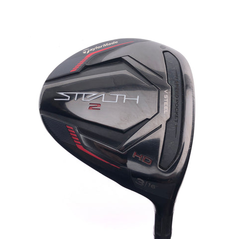 Used TaylorMade Stealth 2 HD 3 Fairway Wood / 16 Degrees / Regular Flex