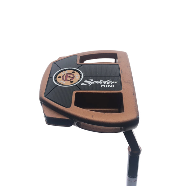 Used TaylorMade Spider Tour Mini Copper Putter / 34.0 Inches