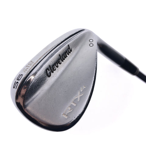 Used Cleveland RTX 4 Tour Satin Sand Wedge / 56.0 Degrees / Stiff Flex