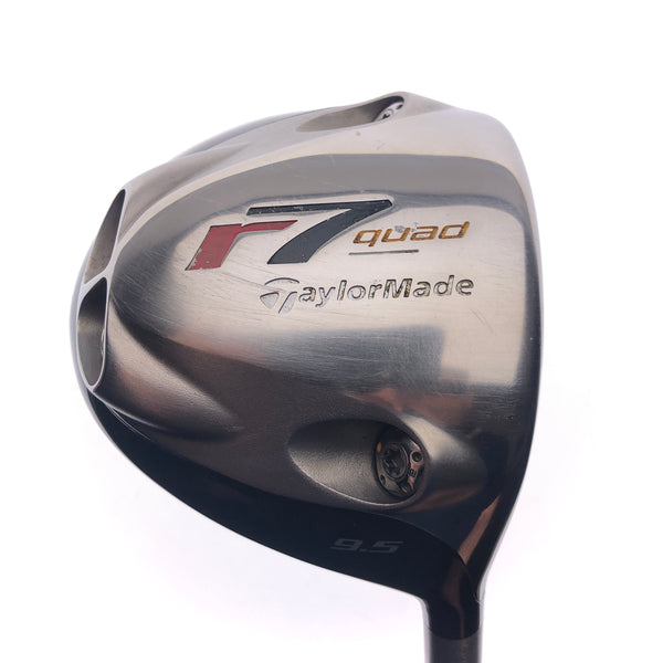 Used TaylorMade R7 Quad Driver / 9.5 Degrees / Regular Flex