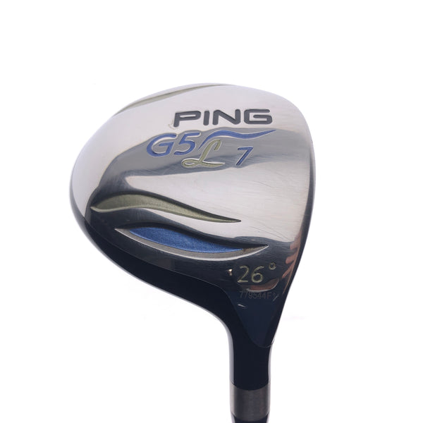 Used Ping G5 Ladies 7 Fairway Wood / 26 Degrees / Ladies Flex