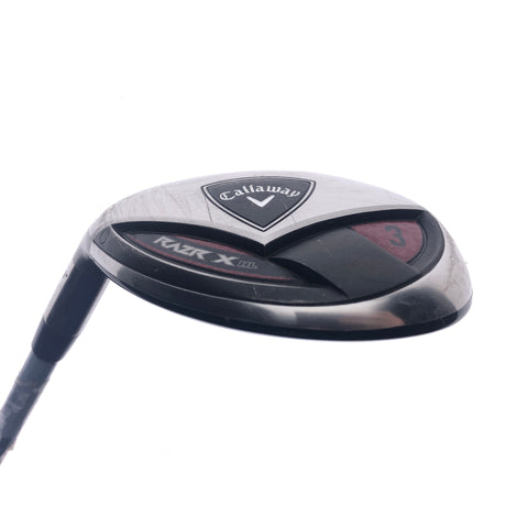 Used Callaway Razr X HL 3 Hybrid / 21 Degrees / Regular Flex / Left-Handed