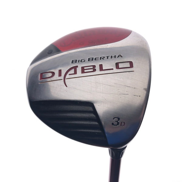 Used Callaway Diablo Edge 3 Fairway Wood / 15 Degrees / Regular Flex - Replay Golf 