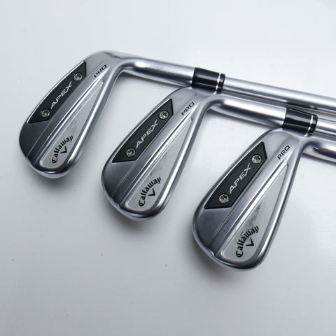 Used Callaway Apex Pro 24 Iron Set / 4 - PW / Stiff Flex