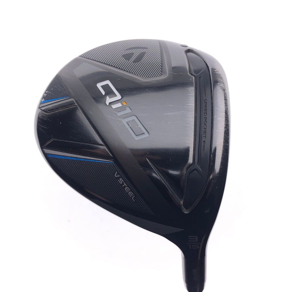 Used TaylorMade Qi10 3 Fairway Wood / 15 Degrees / Stiff Flex