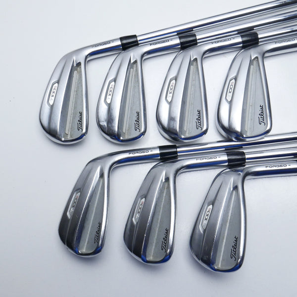 Used Titleist T100S 2021 Iron Set / 4 - PW / X-Stiff Flex