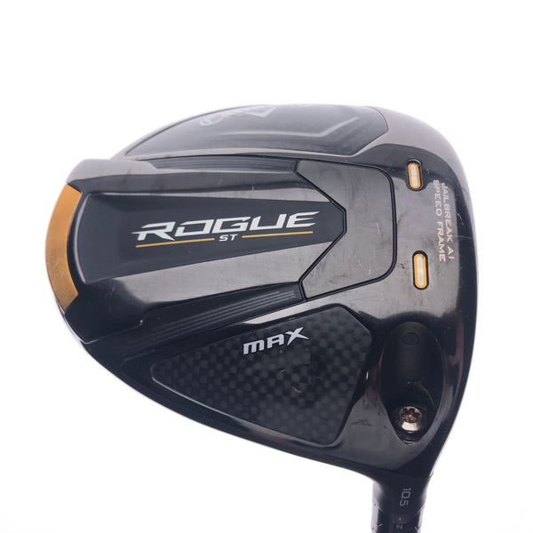 Used Callaway Rogue ST MAX Driver / 10.5 Degrees / Stiff Flex - Replay Golf 